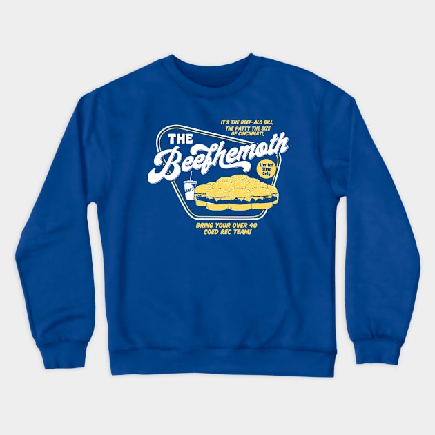 The Ultimate Burger Crewneck Sweatshirt by stevethomasart